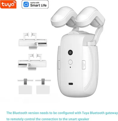 Produktbild von INF Intelligenter Bluetooth-Vorhangmotor – Einzelöffnung, 3-in-1 Design