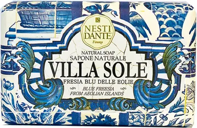 Produktbild von Nesti Dante Villa Sole mýdlo Natural Soap Fresia Blu delle Eolie 250 g