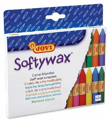Produktbild von Jovi Wachsmalstifte 24 Farben Intensiv