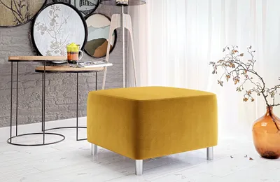Immagine prodotto di Pouf piccolo ELZA - giallo