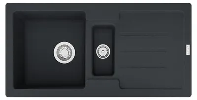 Immagine prodotto di Franke Strata STG 651-86 Lavello da incasso Fragranit Onyx cestello filtro valvola a spina