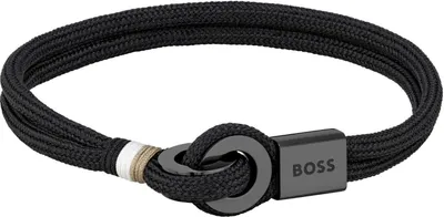 Image de Boss Jewelry 1580472M - THAD SPORT Bracelet en nylon noir