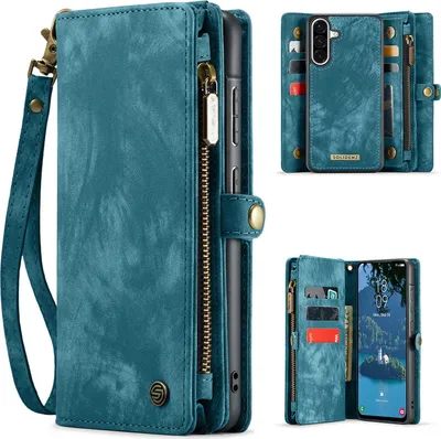 Produktbild von Solidenz Urban Wallet Samsung Galaxy A56 Hülle - Blauw