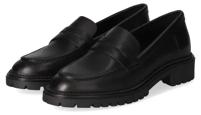 Produktbild von Tamaris Damen Loafer Schwarz Glattleder Größe: 36