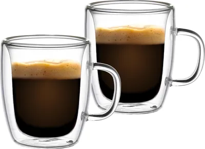 Obrázek produktu pro Termální Sklenice Celeste Na Kávu Espresso 2 ks - Praktické a Elegantní 50 ml