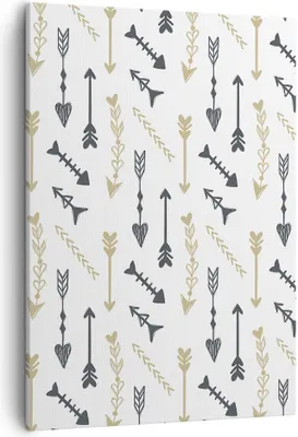 Produktbild von Bild auf Leinwand - Leinwandbild - Einteilig - Abstraktion modern - 50x70cm - Wand Bild - Wanddeko - Wandbilder - Leinwanddruck - Wanddekoration - Leinwand bilder - Wandbild - PA50x70-3970