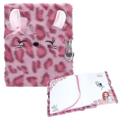 Obrázok produktu pre TOPModel COSY CAT diár so zámkom ružový