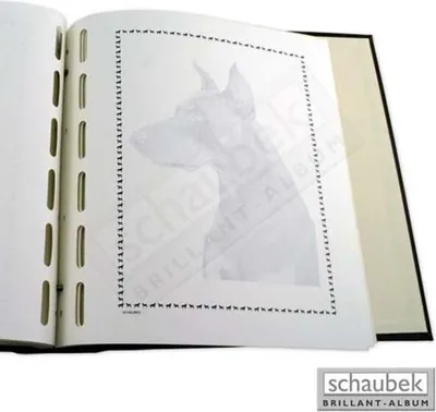 Produktbild von Schaubek Blankoblätter Hunde - Paket zu 20 Blatt
