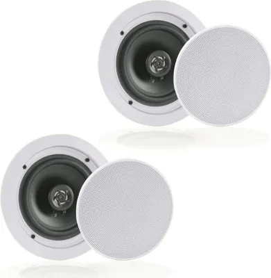 Obrázok produktu pre Pyle PDICBT652RD, 2-way, 2.0 kanály/kanálov, Káblový a bezdrôtový, 70 - 20000 Hz, 8 ohm, Biela