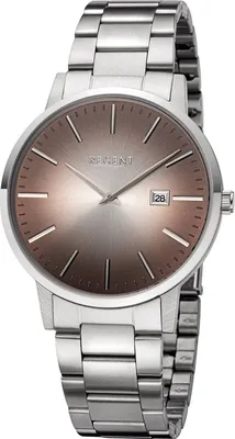 Regent 11150770 Herrenuhr Quarz Stahl/Braun 1