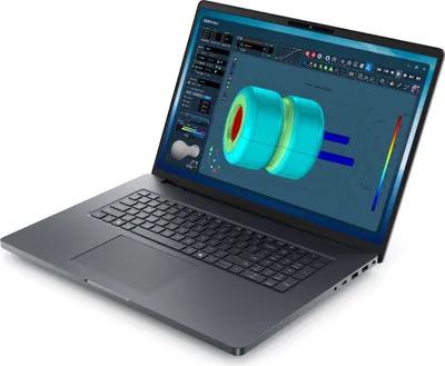 Produktbild von DELL Pro Max 18 Plus MB18250, Intel Core Ultra 7, 45,7 cm (18"), 2560 x 1600 Pixel, 32 GB, 1 TB, Windows 11 Pro