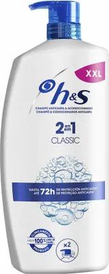 Produktbild von Head & shoulders H&S Classic 2-in-1 anti-dandruff shampoo and conditioner 1000 ml dispenser