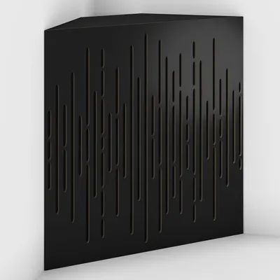 Imagen del producto de Juego de 4 trampas de graves de esquina WAVE-F, 50x50x15 cm, /