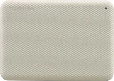 Produktbild von Externe Festplatte, Toshiba Canvio Advance, 2 TB, Weiß, Inklusive Sicherheits- und Backup-Software