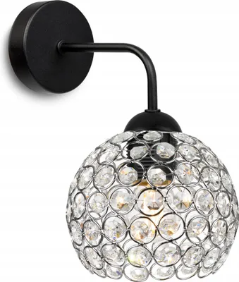 Produktbild von Moderne Knkiet Lampe Elegante Kristalle Chrom