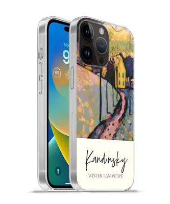Produktbild von MuchoWow® Handyhülle Schutzhülle Hülle für Apple iPhone 14 Pro Max Winterlandschaft - Wassily Kandinsky Silikon Softcase Handy Hülle - Hardcover