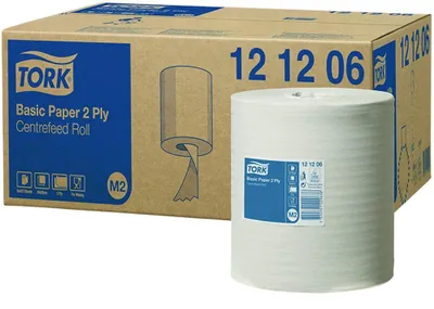 Obrázok produktu pre Tork biely papier na všeobecné použitie - 121206 (kartón - 6 roliek)