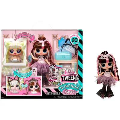 Image de L.O.L. Surprise ! Troc poupée Tweens et mini Tweens tête à coiffer - Billie