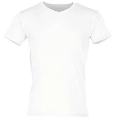 Produktbild von Fruit of the Loom Iconic 150 V-Neck T-Shirt Farbe: weiß Größe: 3XL