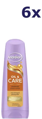 Produktbild von 6x Andrélon Öl & Pflege-Spülung 200 ml