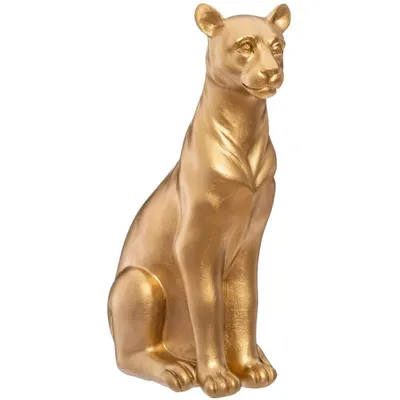 Zdjęcie produktu dla Figurka pantera, polyresin, wys. 23 cm