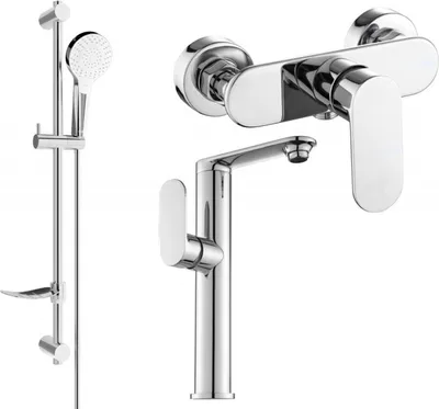 Produktbild von Mexen Milo DF05 Brausegarnitur, Chrom - 713154DF05-00