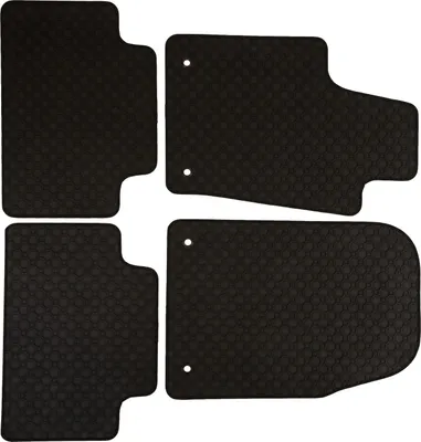 Produktbild von Fußmatten Gummi 'Octagon' schwarz für Jeep Grand Cherokee K82213686