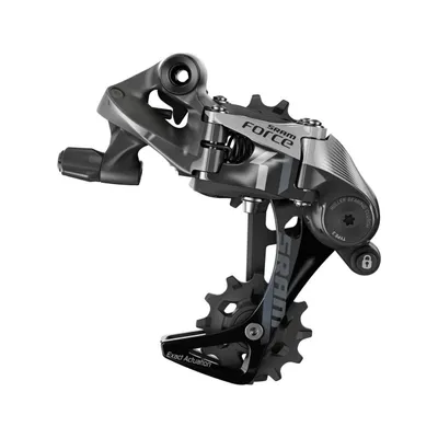Zdjęcie produktu dla Przerzutka tylna Sram Force1 3.0, 11-biegowa, czarna, długa, Max -42T. 00.7518.112.002