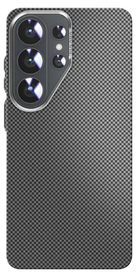 Produktbild von Avizar, Aramid Hülle Galaxy S26 Ultra kompatibel mit MagSafe Qi2, Schwarz