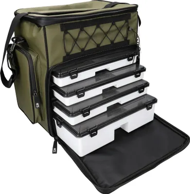 Image de DAIWA D-Vec WP-500 Boîte à pêche XXL, sac à dos de pêche, 52 x 30 x 42 cm, 15845-006