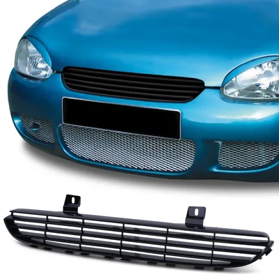 Productafbeelding van Sportgrill zonder embleem, zwart, geschikt voor Opel Golf 6 VI vanaf 1997