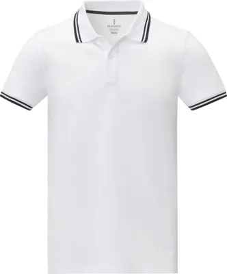 Image de Elevate - "Amarago" polo pour hommes à manches courtes PF3837 (M) (Blanc)