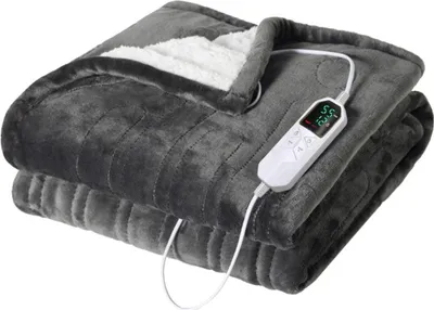 Image de INF Couverture Chauffante Électrique Multifonctionnelle 130x160cm pour l'Hiver