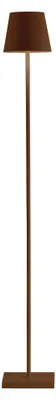 Immagine prodotto di Zafferano Lampada a led Poldina Pro L Corten ricaricabile e dimmerabile con batteria fino a 12 ore - 2200-2700-3000K 3 altezze 52-87-122cm