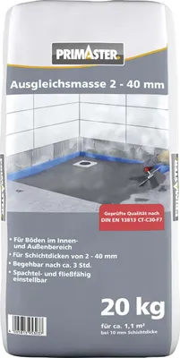 Produktbild von Primaster Ausgleichsmasse 20 kg, 2-40 mm