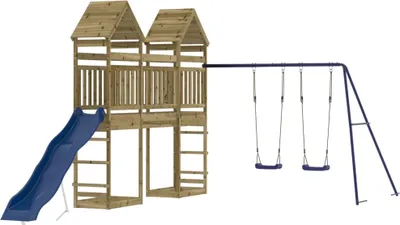 Produktbild von vidaXL Spielturm Imprägniertes Kiefernholz