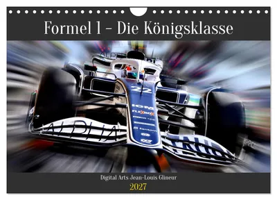 Produktbild von Formel 1 - Die Königsklasse (Wandkalender 2027 DIN A4 quer), CALVENDO Monatskalender