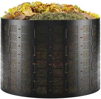 Produktbild von Bradas Kompostbehälter 1.100 Liter aus HDPE schwarz