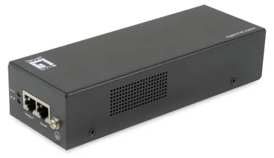 Produktbild von LevelOne Gigabit PoE Injector, 802.3 af/at/bt, 90W