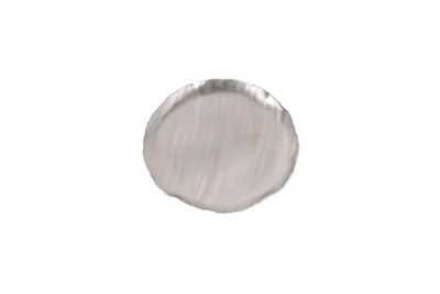 Produktbild von Rasteli Schale-Kerzentablett Aluminium Silber D 27 cm H 2 cm