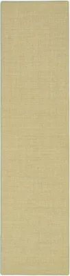 Produktbild von Naturfaser Teppich Sisal Läufer Einfarbig, Größe:80x160 cm, Farbe:Grün