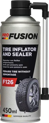 Obrázek produktu pro PROFUSION F126 Těsnicí hmota pro opravy pneumatik REPAIR WHEEL 450ML