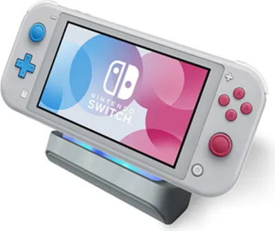 Produktbild von Ladestation für  Switch/ Switch Lite, Ersatz Ladestation für Switch mit USB C Power Input, Kompakter Switch zu Adapter (grau)