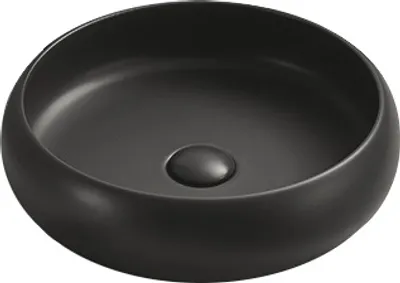 Produktbild von Mexen Lola Aufsatzwaschbecken 41 x 41 cm, Schwarz - 22214185