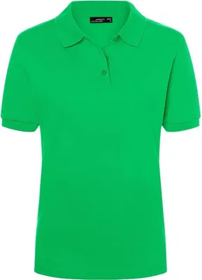 Produktbild von Hochwertiges Polohemd mit Armbündchen fern-green, Gr. S