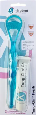 Image de Miradent Tong Clin Fresh Set Kit de nettoyage de la langue