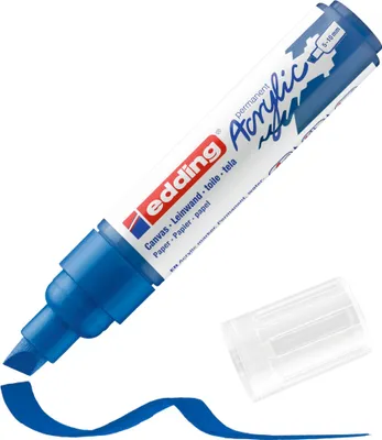 Produktbild von Edding - Acrylmarker EDDing E -5000 Rassengentian Blue | 1 Stück | 5 Stücke