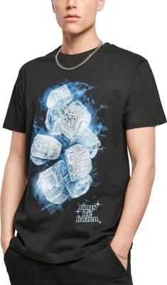 Produktbild von Mister Tee Grafik Shirt - ICED RINGS schwarz - XL