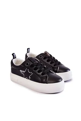 Produktbild von Sportschuhe für Kinder mit Schnürung Big Star KK374223 Schwarze 32