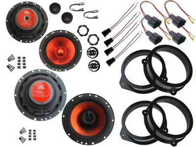 Produktbild von JBL Lautsprecher Set für Audi A4 B7 8E Facelift Baujahr 2004 - 2008 Tür vorne und hinten 1040 Watt